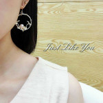 electroplated fashion earrings