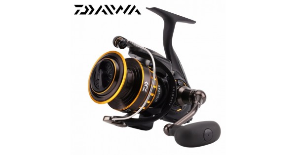 bg 8000 fishing reel Daiwa Spinning coupled with a secure exclude_discounts Found these in clearance Style:60-100lb Spinning with Reel Seat
