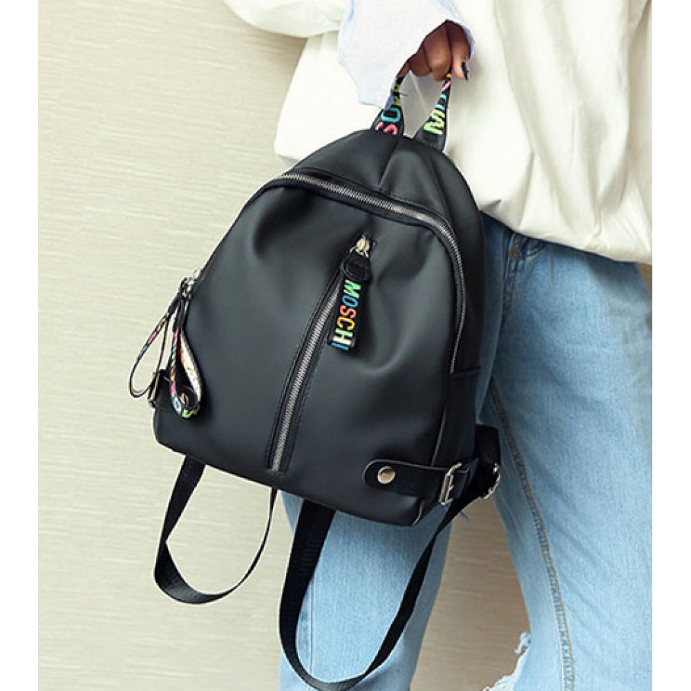 Fashion colour caption backpack travel college backpack waterproof nylon Fashion colour caption backpack travel college backpack waterproof nylon
