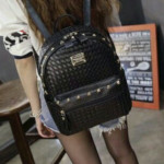 Weave Leather Fashion/Travel/College/Casual Backpack