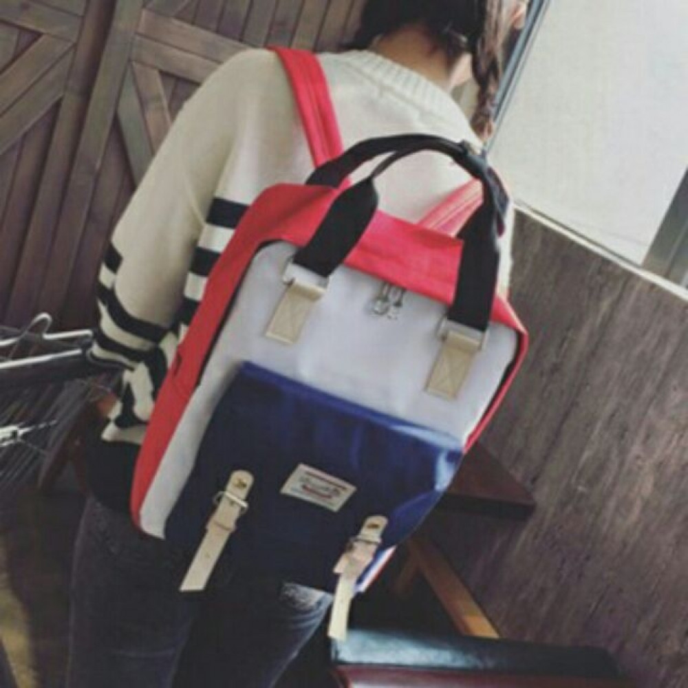 Casual Back Pack canvas college travel laptop bag young unisex Casual Back Pack canvas college travel laptop bag young unisex