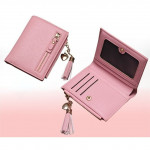 Woman Purse Wallet Mini Korean Fashion Comely Plain Color