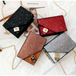 Korean Fashion sling bag bling bling chic chain sequins