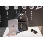 Casual Simple Backpack PU leather Korean Fashion Backpack