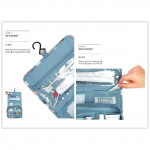 Travelling Cosmetic Bag Big Capacity 6 pockets outstation traveller