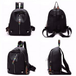 Fashion colour caption backpack travel college backpack waterproof nylon