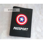 Passport holder cover Marvel/DC Hero Captain/Superman/Batman/Deadpool/Spiderman