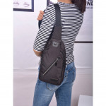 Canvas Chest bag Cross body bag Canvas Shoulder bag