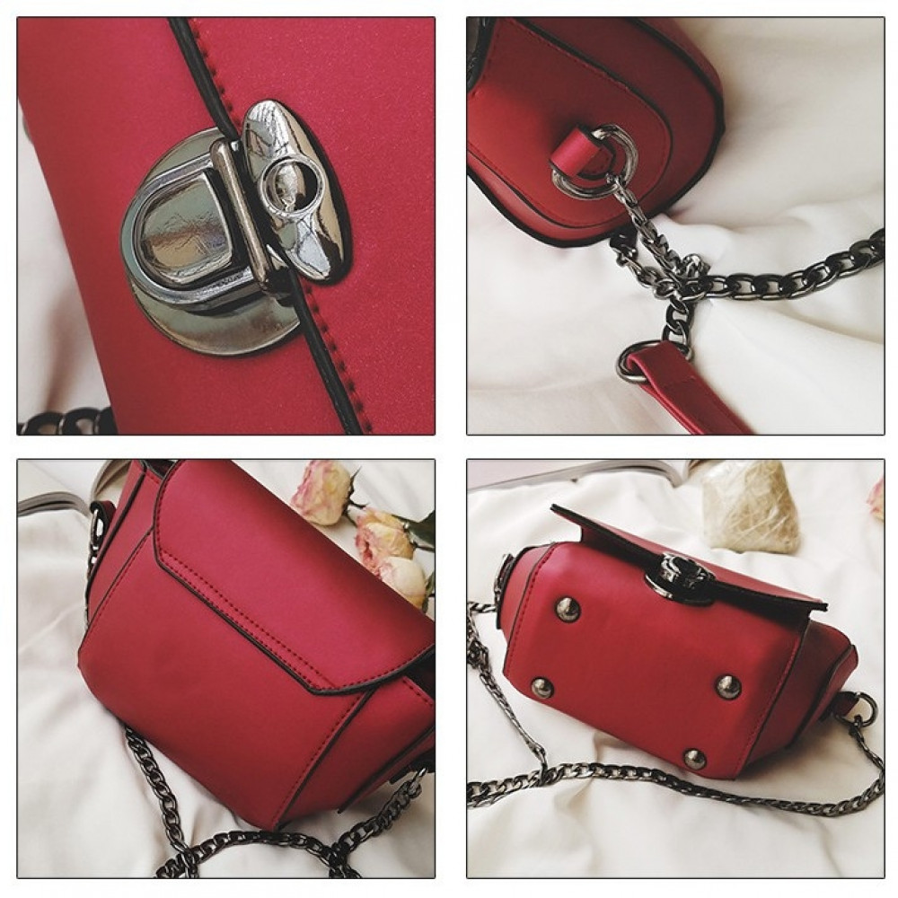 Woman Sling Bag Plain Color Korean Fashion