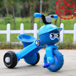 image of BBH 2016 Premium Tricycle With Light And Foldable (Blue)