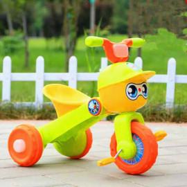 image of BBH 2016 Premium Tricycle With Light And Foldable (Green)