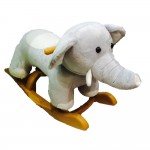 Woodalion Baby Elephant Infant Rocker