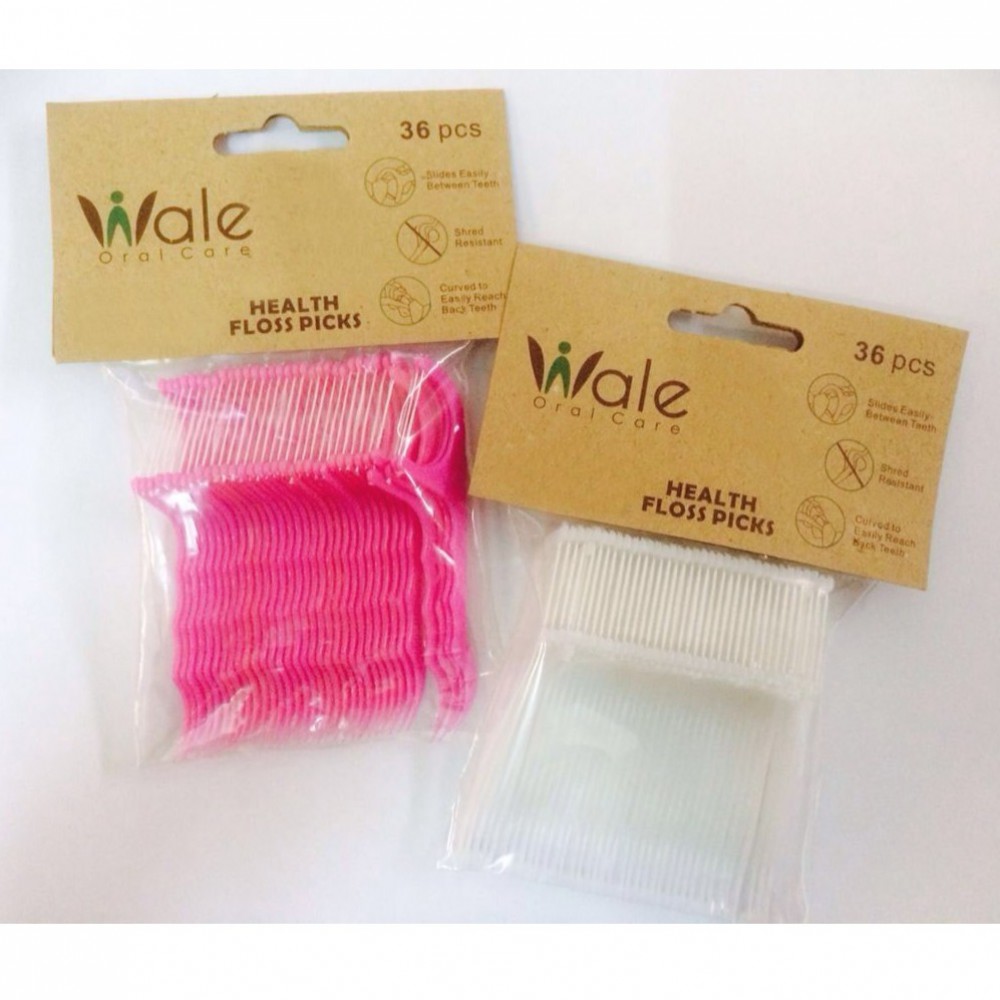 Wale Oralcare Floss Picks (36 Pcs)
