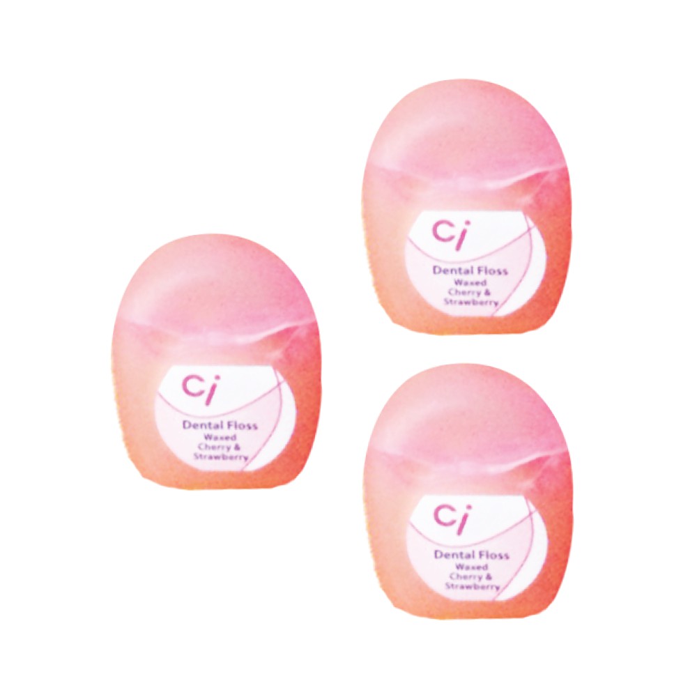 CI Floss Mini , Strawberry Cherry (1pc) CI Floss Mini , Strawberry Cherry (1pc)