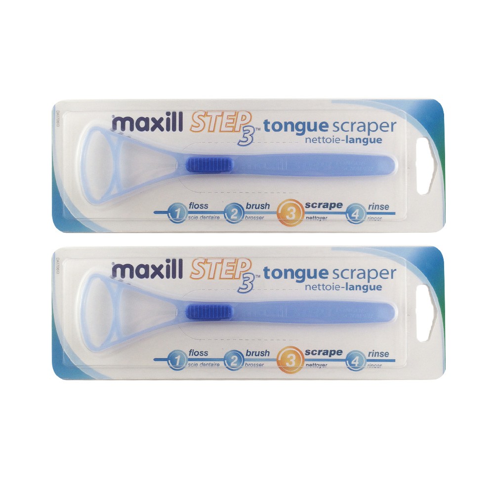 Maxill Step3 Tounge Scraper, 2pcs / bundle Maxill Step3 Tounge Scraper, 2pcs / bundle
