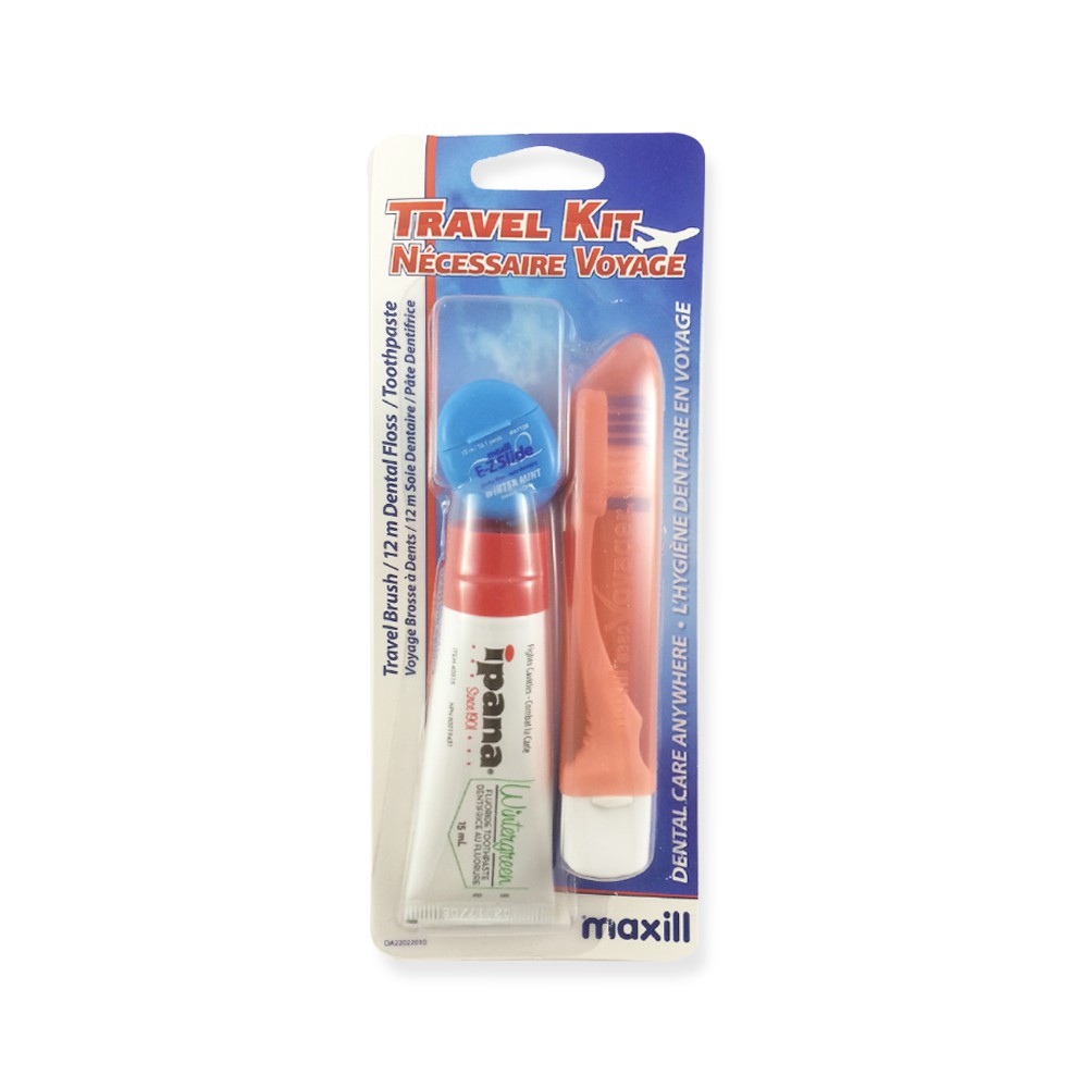 Maxill Ipana Wintergreen Travel Kits Maxill Ipana Wintergreen Travel Kits