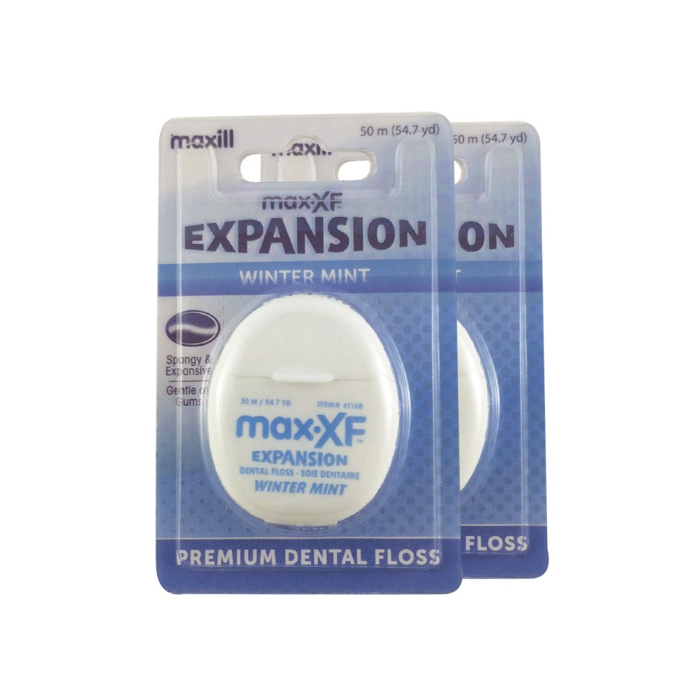 Maxill Expansion Floss, Winter Mint, 2pcs / bundle Maxill Expansion Floss, Winter Mint, 2pcs / bundle