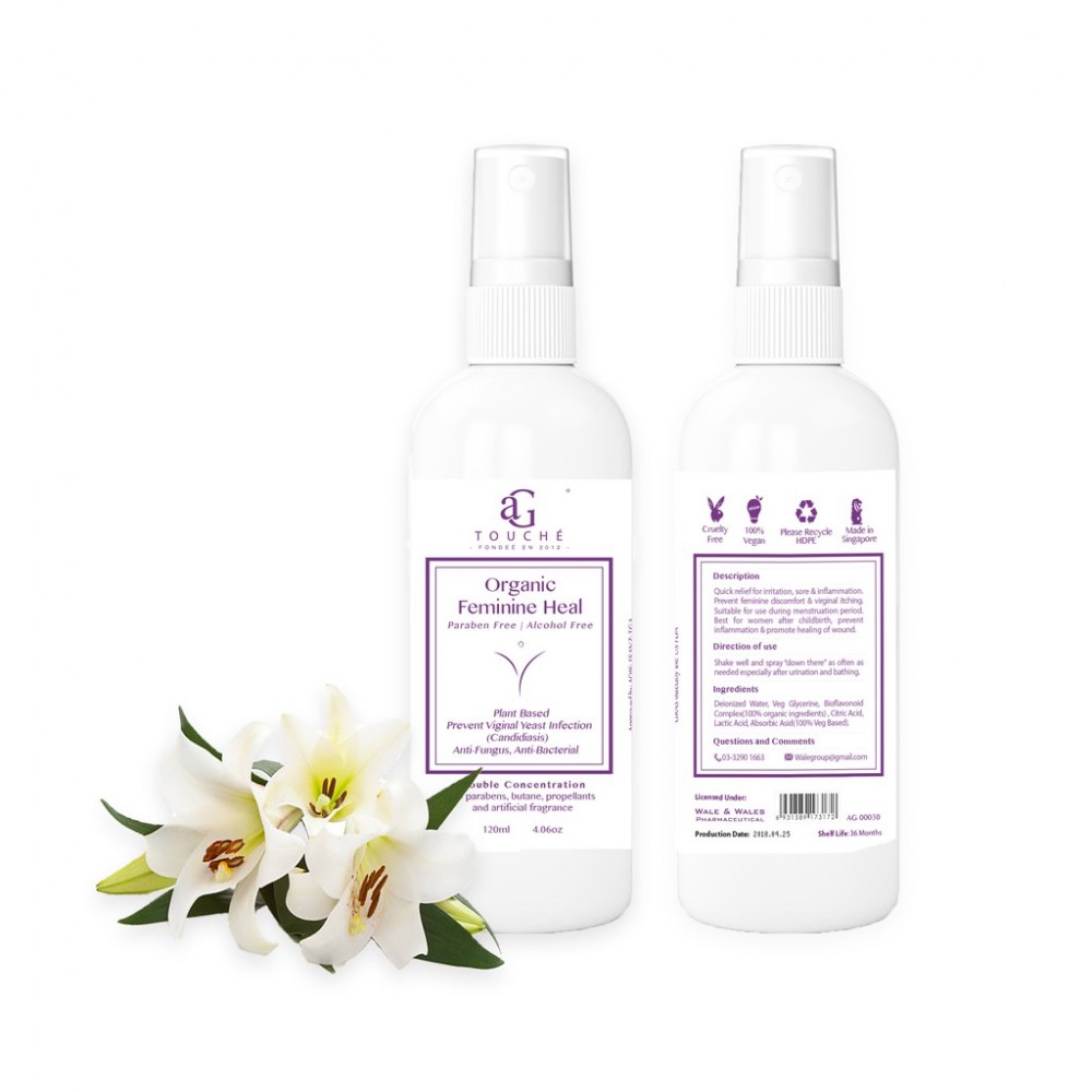AG Touche Organic Feminine Heal 120ML (1 bottle) AG Touche Organic Feminine Heal 120ML (1 bottle)