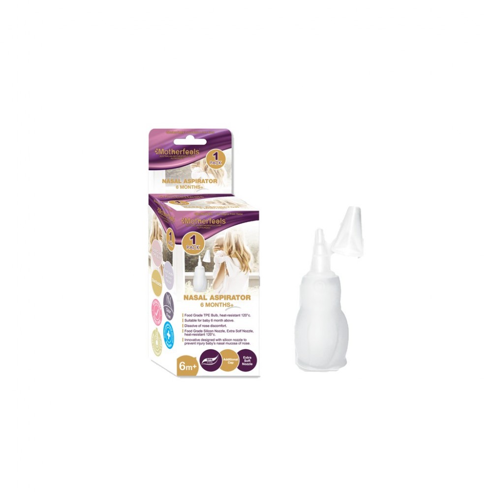 Motherfeels Nasal Aspirator Avoid Backflow (6 months and above) Motherfeels Nasal Aspirator Avoid Backflow (6 months and above)