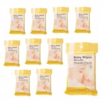 US Baby Wipes for Gums & Teeth 10's 10 packs [Bundle]