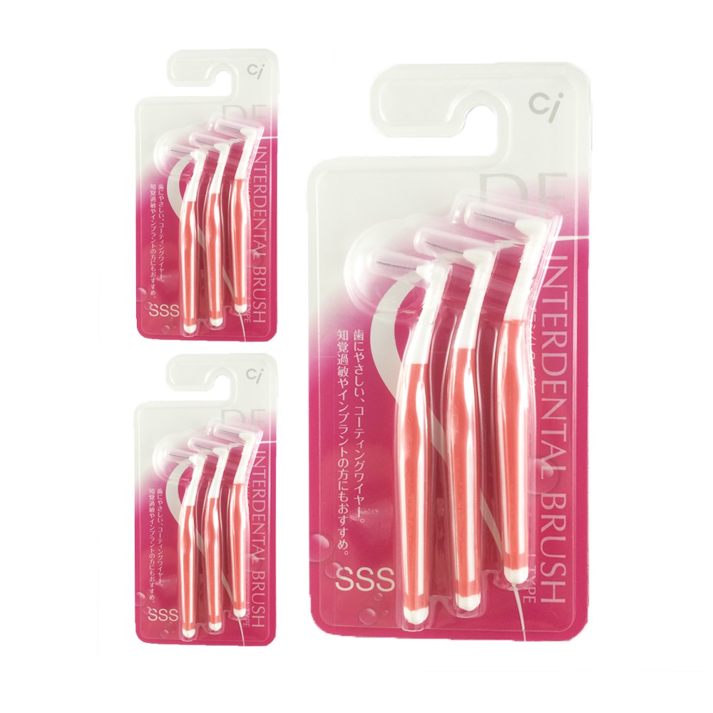 Ci Interdental Brush SSS, 3packs/bundle