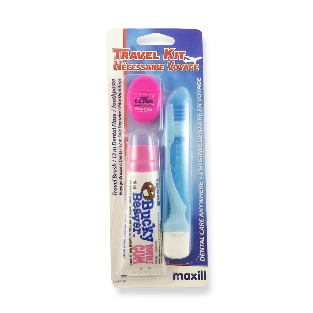 Maxill Bucky Beaver Kids Travel Kits Maxill Bucky Beaver Kids Travel Kits