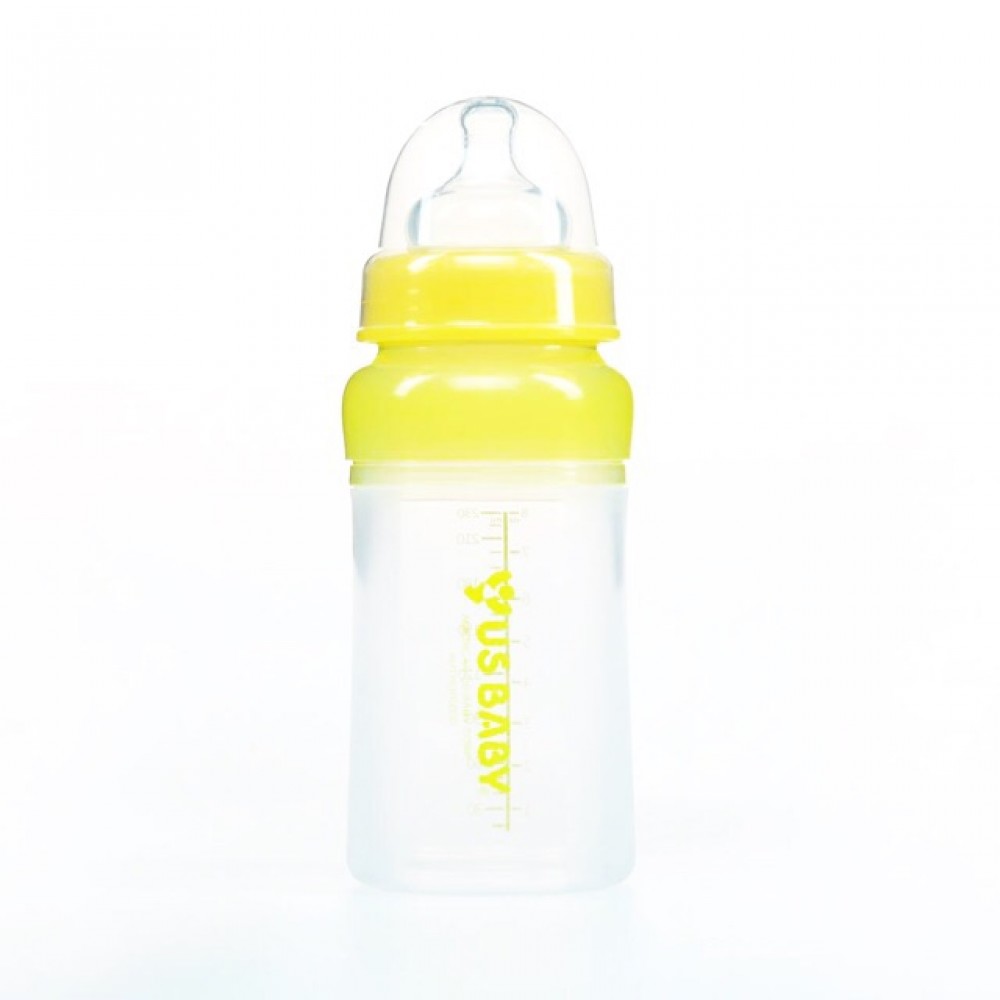 US Baby Silismart Anti-Colic Bottles (S) or (L)