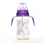 LACTA FLEX , PPSU Wide Neck Bottle with Handle / Straw