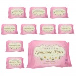 Inabella Botanical Feminine Wipes 20's 10 packs [Bundle]