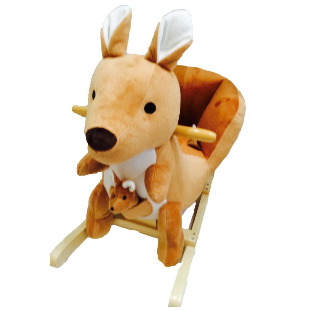 Woodalion Parents Aussie Kangaroo Infant Rocker