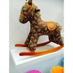 Woodalion Sun Horse Infant Rocker