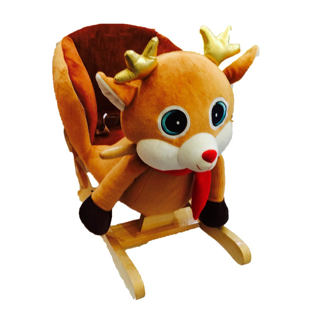 Woodalion Rain Deer Infant Rocker