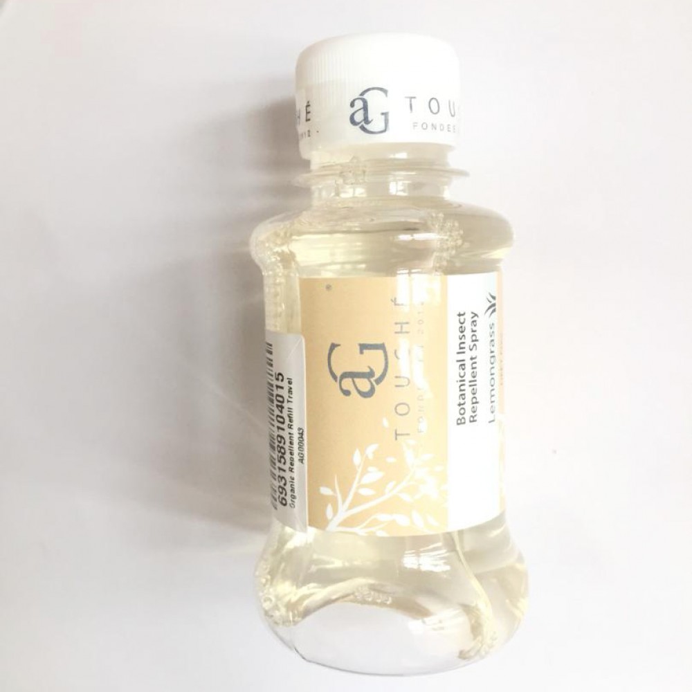 AG Touche Organic Repellent Travel Refill Bottle 100ML (1 Bottle) AG Touche Organic Repellent Travel Refill Bottle 100ML (1 Bottle)
