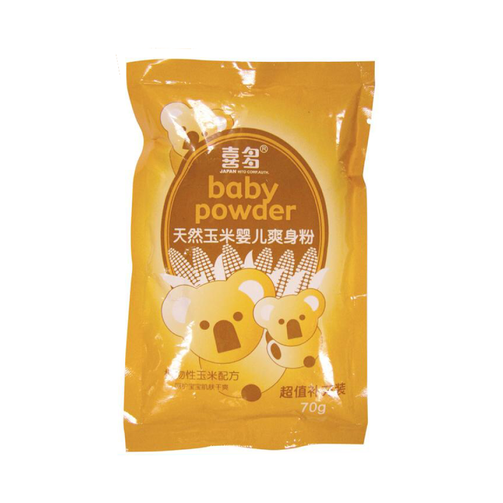 Hito Cornstach Baby Powder Refill Pack 70g Hito Cornstach Baby Powder Refill Pack 70g