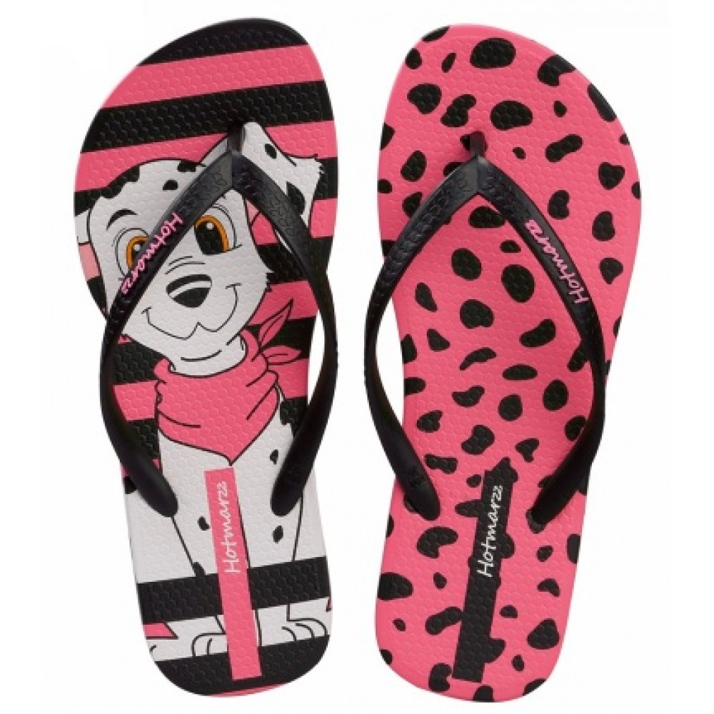 Hotmarzz Women Summer Beach Flat Sandals / Slippers / Flip Flops Puppy Series (Black) Hotmarzz Women Summer Beach Flat Sandals / Slippers / Flip Flops Puppy Series (Black)