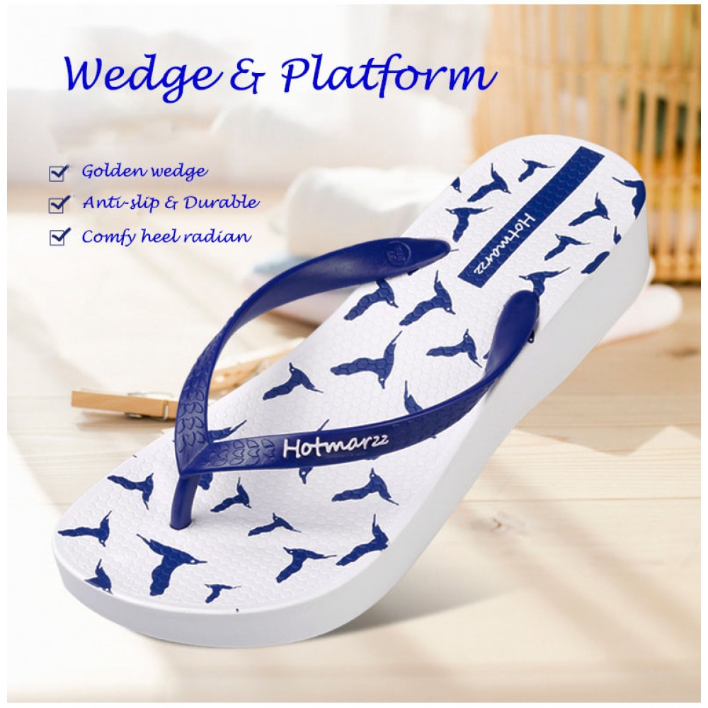 Hotmarzz Women Platform High Heel Slippers / Flip Flops / Wedge Sandals Hotmarzz Women Platform High Heel Slippers / Flip Flops / Wedge Sandals