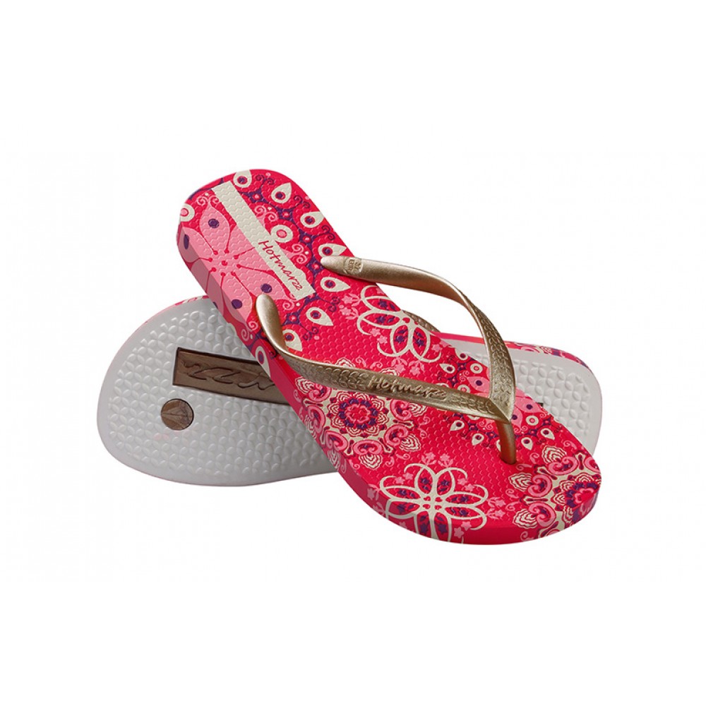 Hotmarzz Women Summer Beach Flat Sandals / Slippers / Flip Flops Bohemian Exotic (Red) Hotmarzz Women Summer Beach Flat Sandals / Slippers / Flip Flops Bohemian Exotic (Red)