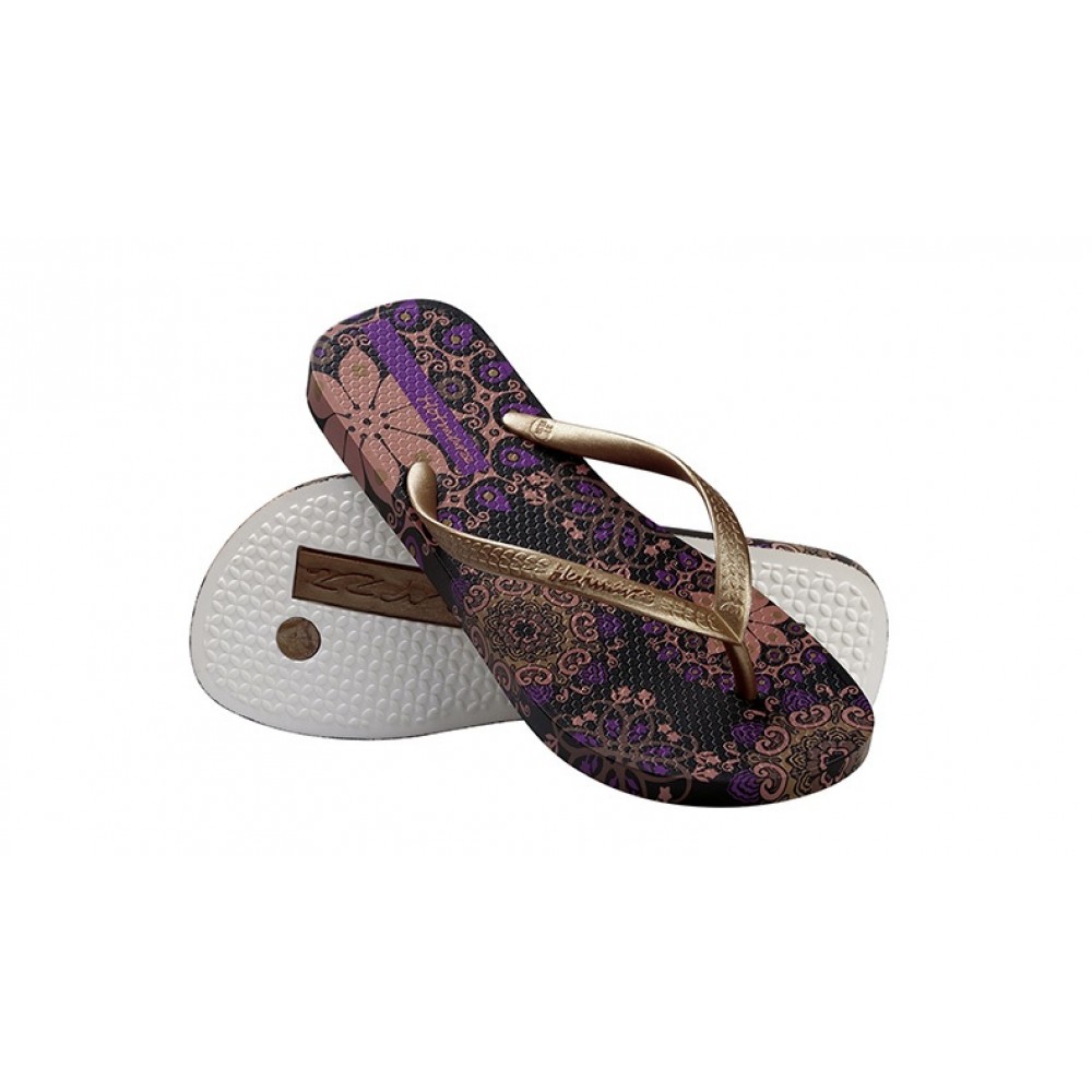 Hotmarzz Women Summer Beach Flat Sandals / Slippers / Flip Flops Bohemian Exotic (Purple) Hotmarzz Women Summer Beach Flat Sandals / Slippers / Flip Flops Bohemian Exotic (Purple)