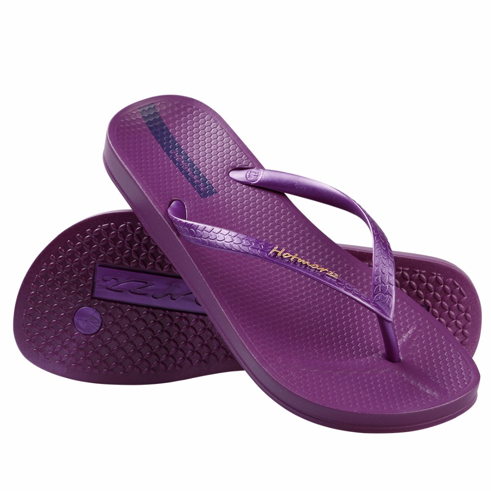 Hotmarzz Women Summer Designer Flip Flops / Sandals (Purple) Hotmarzz Women Summer Designer Flip Flops / Sandals (Purple)
