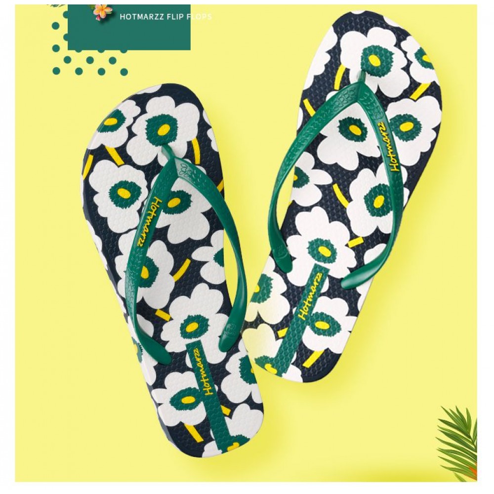 Hotmarzz Women Beach Flip Flop Summer Slippers (Floral) Hotmarzz Women Beach Flip Flop Summer Slippers (Floral)