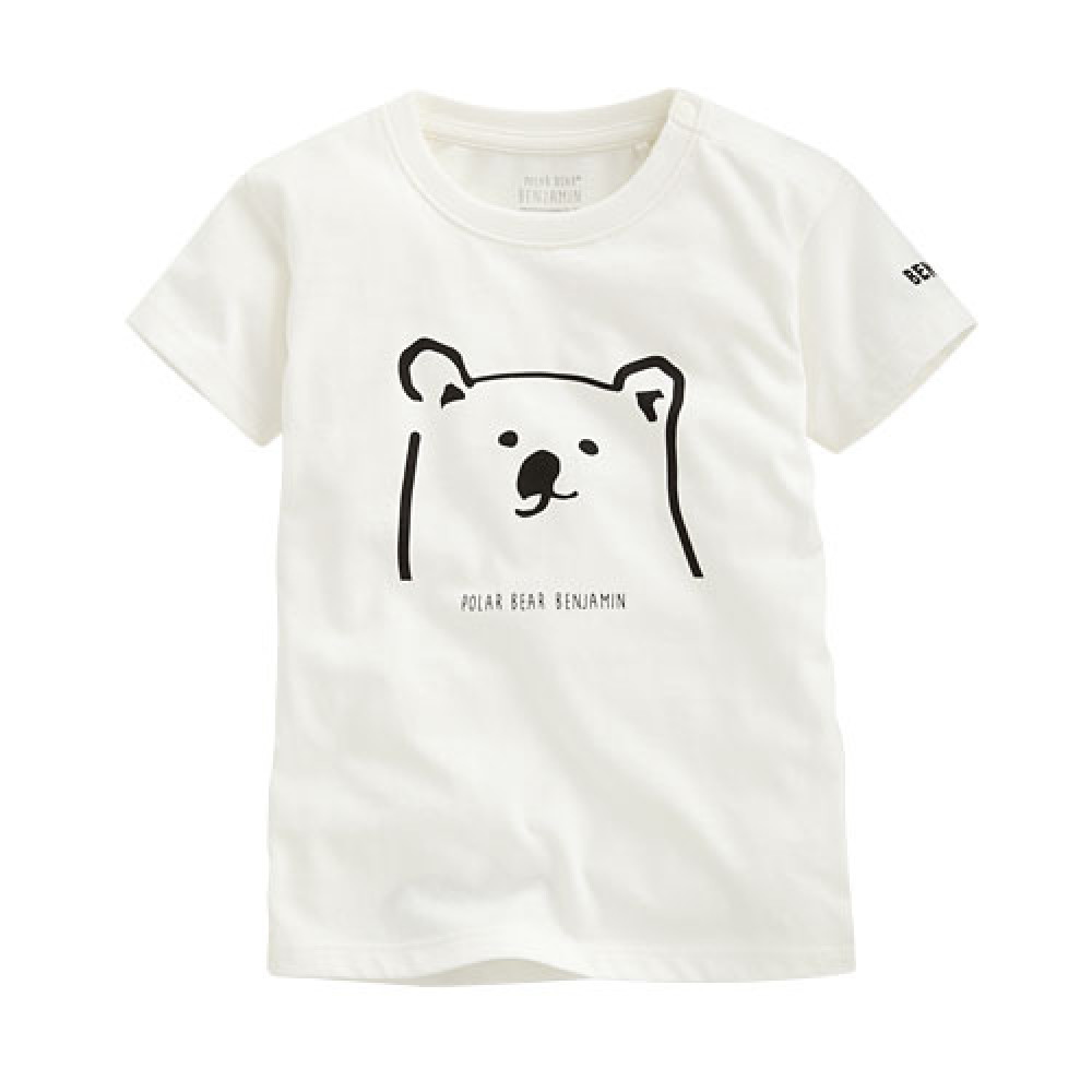 Lativ : Polar Bear Benjamin印花T恤-02-Baby Lativ : Polar Bear Benjamin印花T恤-02-Baby