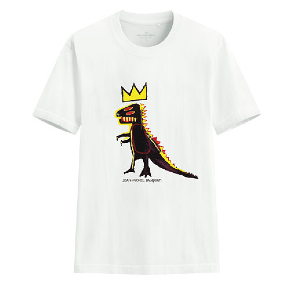 Lativ : Jean-Michel Basquiat印花T恤-08-男 Lativ : Jean-Michel Basquiat印花T恤-08-男
