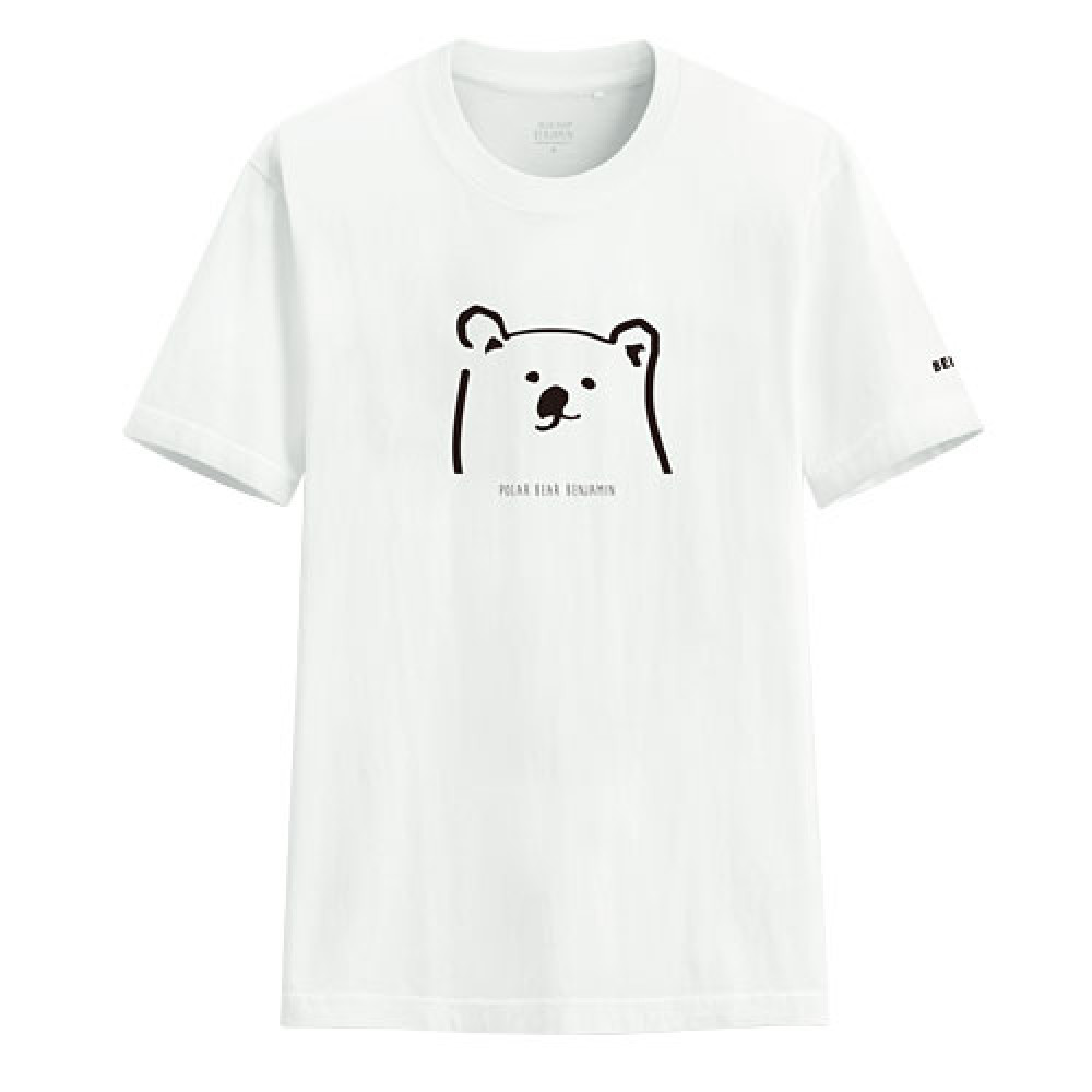 Lativ : Polar Bear Benjamin印花T恤-02-男 Lativ : Polar Bear Benjamin印花T恤-02-男