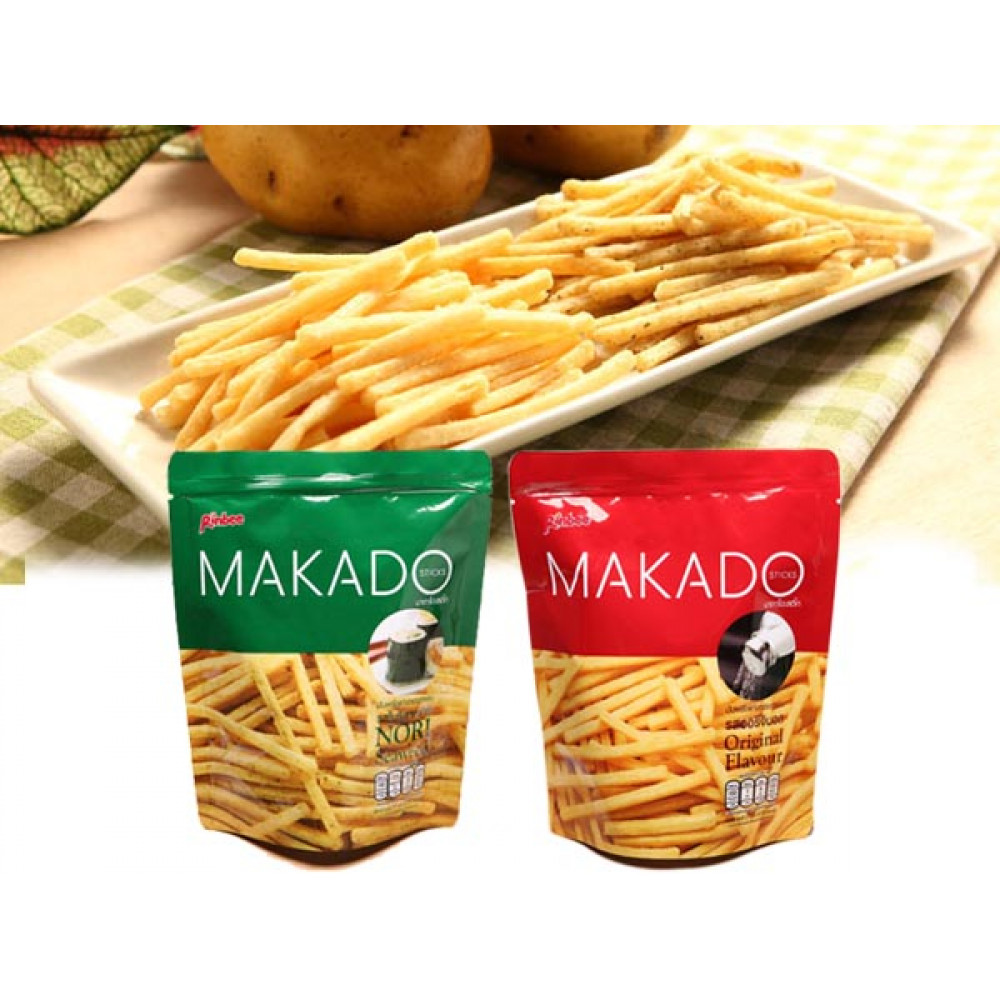 MAKADO~ 麥卡多薯條(27g) 鹽味/海苔 MAKADO~ 麥卡多薯條(27g) 鹽味/海苔