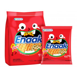 image of 韓國 ENAAK~韓式小雞麵 辣味(增量袋裝28gx3包) Korea ENAAK~ Korean Chicken Noodle Spicy (Incremental Bag 28gx3 Pack)