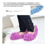 Multi function Sweep floor Slippers Mop Cap Clean Shoe