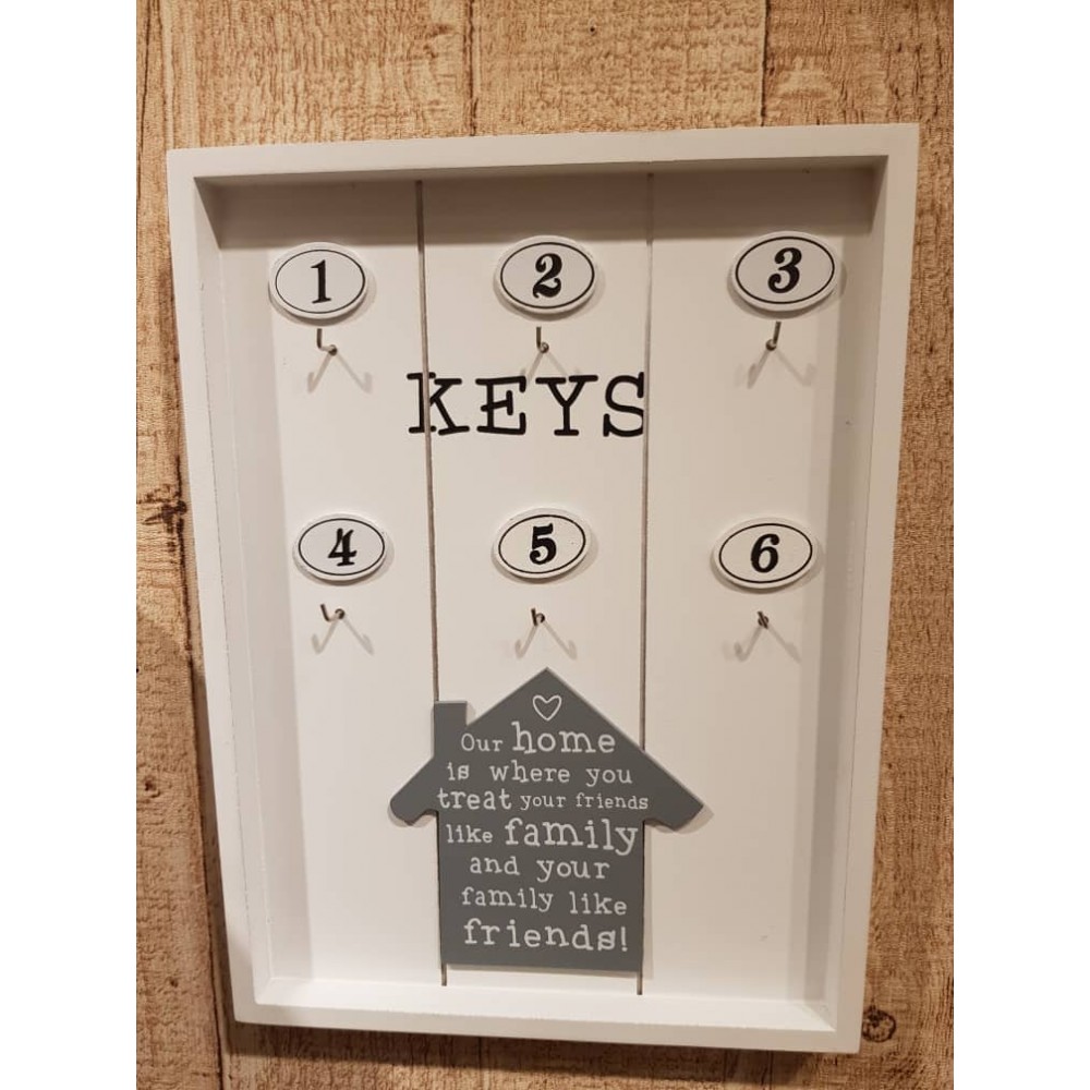 Country Style Wooden Box Key Holder Keys Pendant Storage Wall Hanger Home Decor Country Style Wooden Box Key Holder Keys Pendant Storage Wall Hanger Home Decor