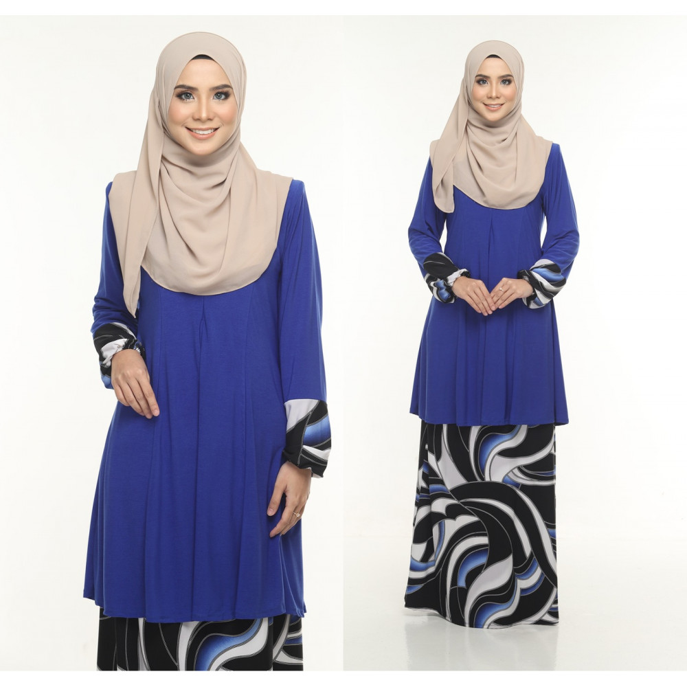 Kurung Moden Adiva Korean Lycra Nursing Friendly Less Iron Muslimah Wear Kurung Moden Adiva Korean Lycra Nursing Friendly Less Iron Muslimah Wear