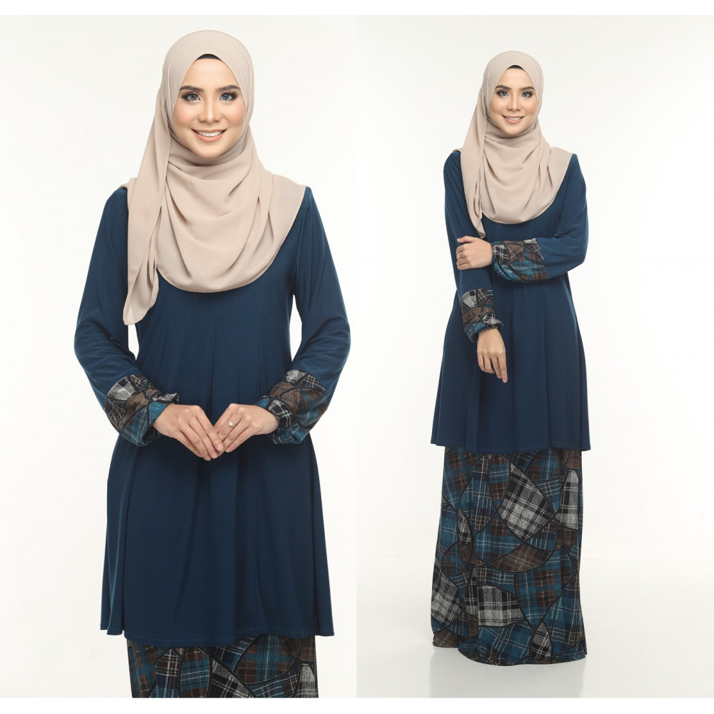 Kurung Moden Adiva Korean Lycra Nursing Friendly Less Iron Muslimah Wear Kurung Moden Adiva Korean Lycra Nursing Friendly Less Iron Muslimah Wear