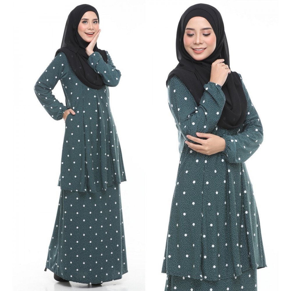 Baju Kurung Moden Adiva Korean Lycra Less Iron Muslimah Wear Baju Kurung Moden Adiva Korean Lycra Less Iron Muslimah Wear